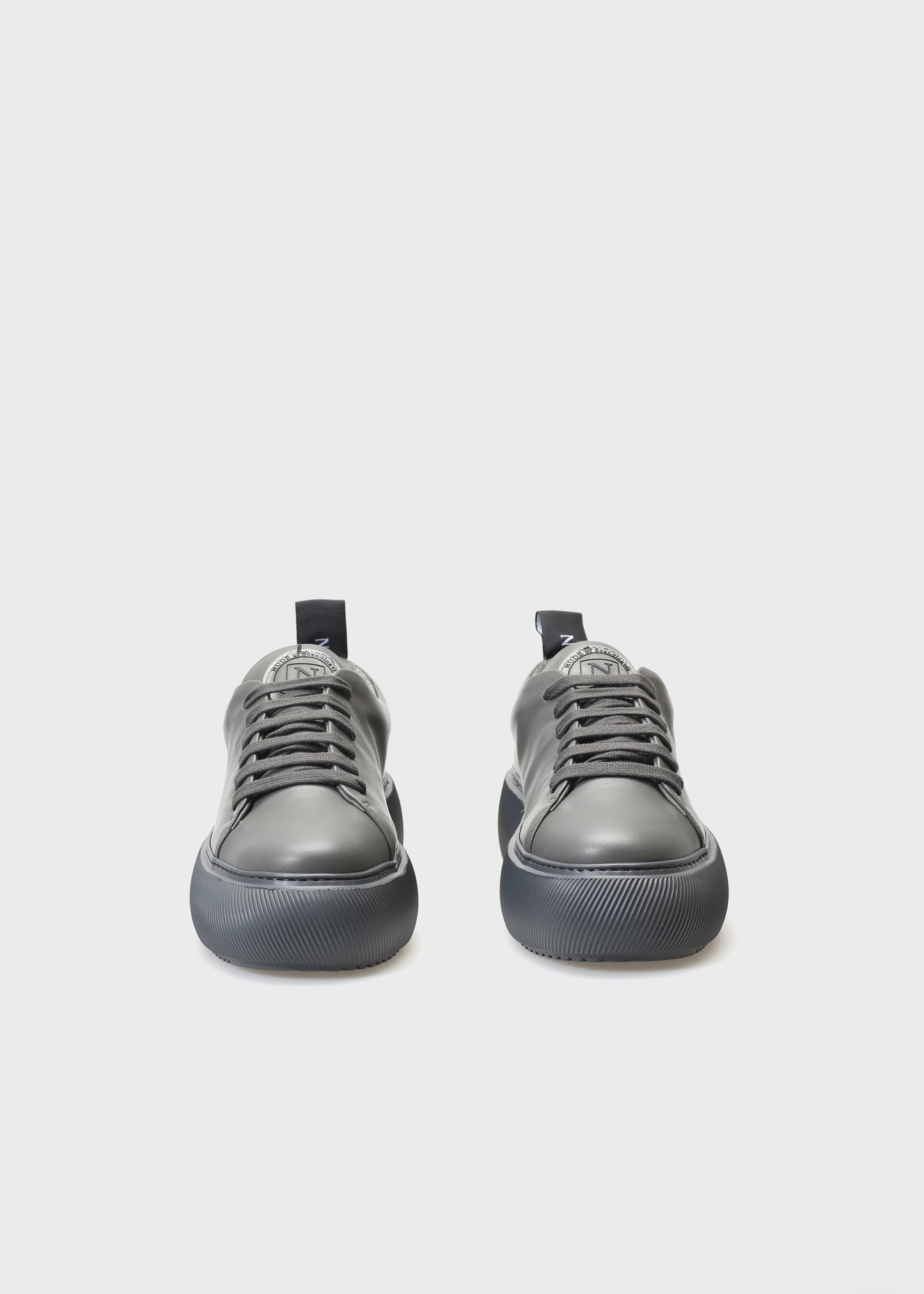 HEDDA 015 GRAFITE SNEAKER IN CAPRICORNO LEATHER