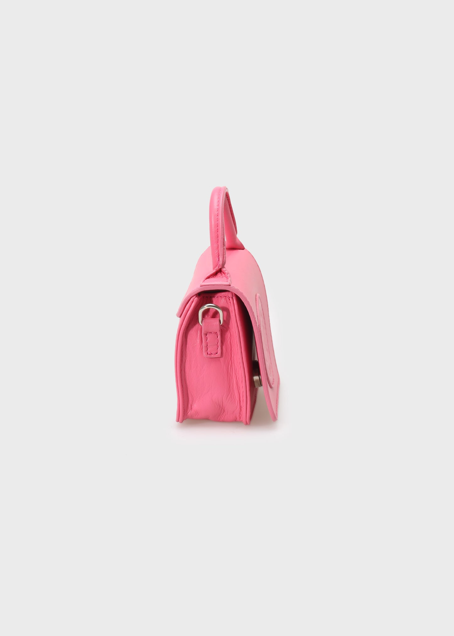 DOLLINA PINK BAG IN CAPRICORNO LEATHER