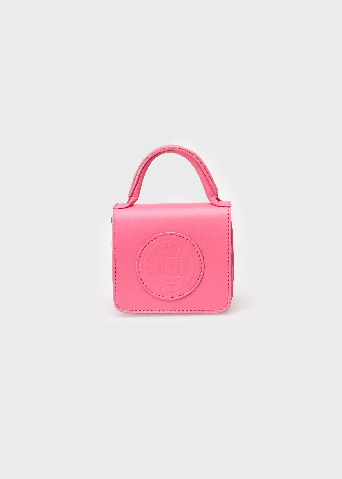 DOLLINA PINK BAG IN CAPRICORNO LEATHER