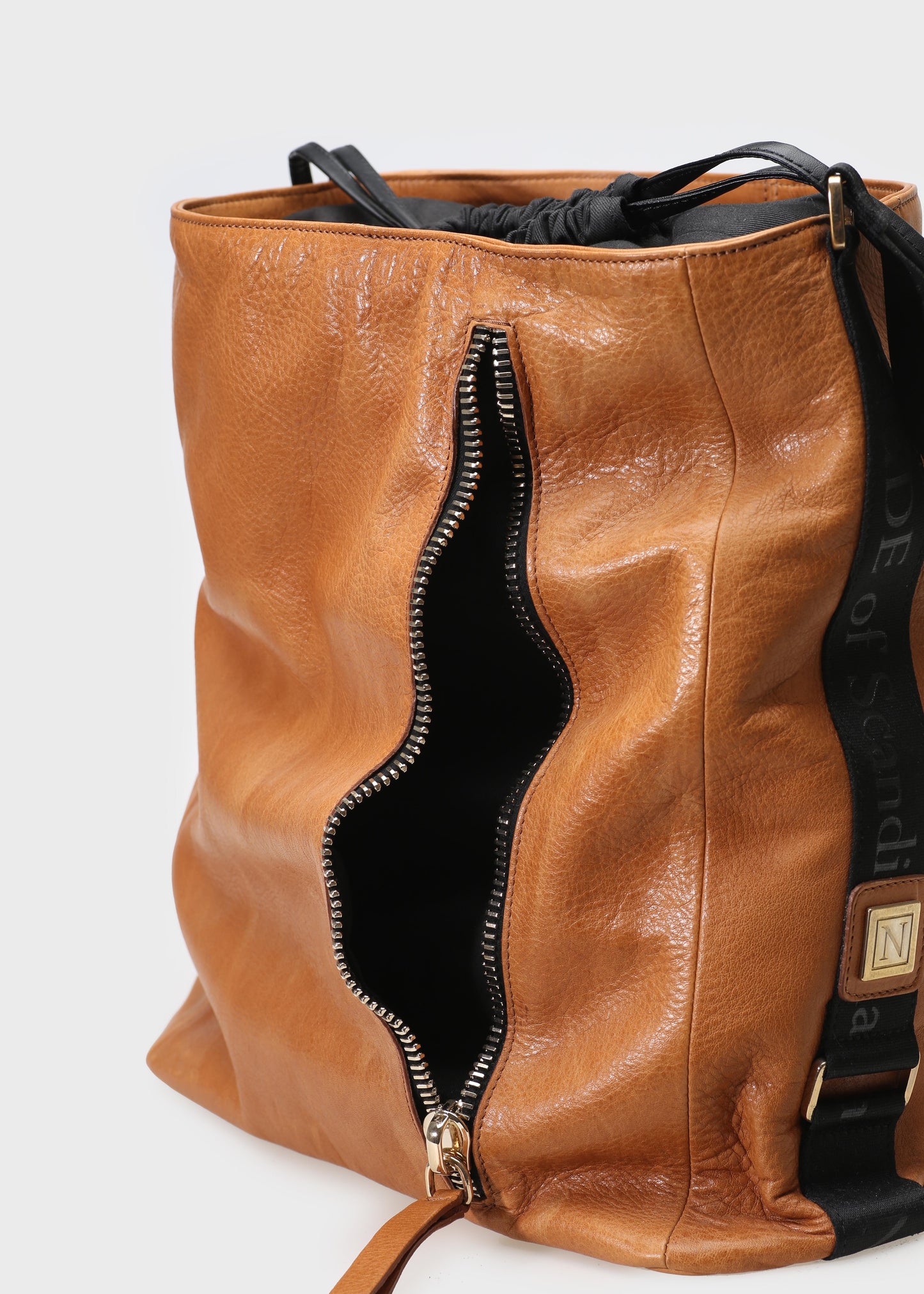 EBBOT 501 CUOIO BAG IN SARATOGA LEATHER