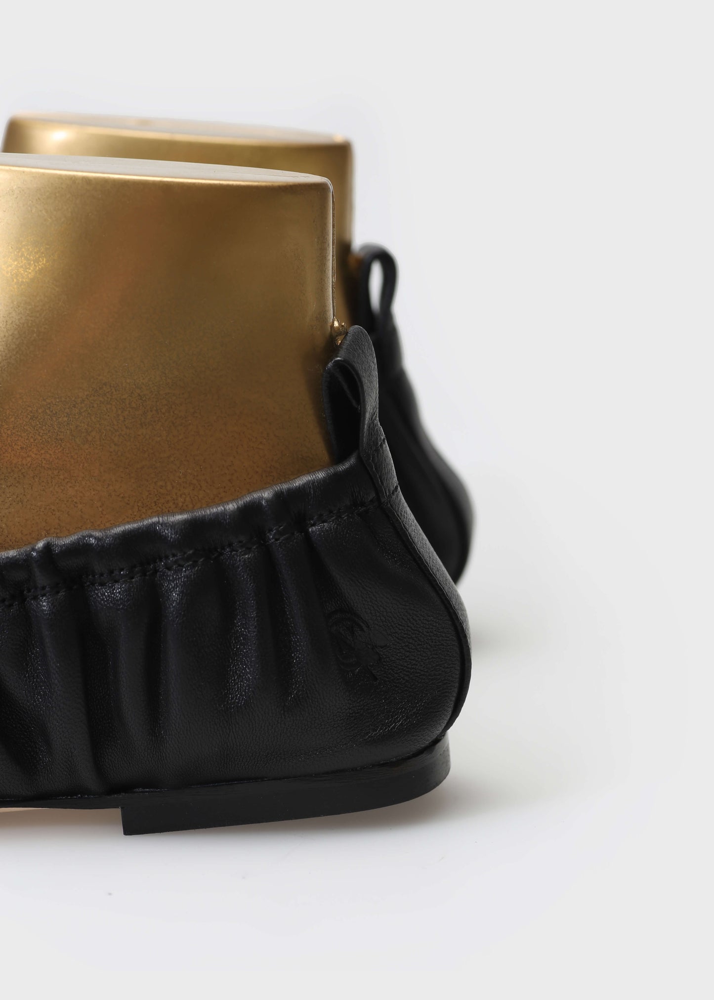 CHLOE 019 NERO BALLERINA IN NAPPA LEATHER