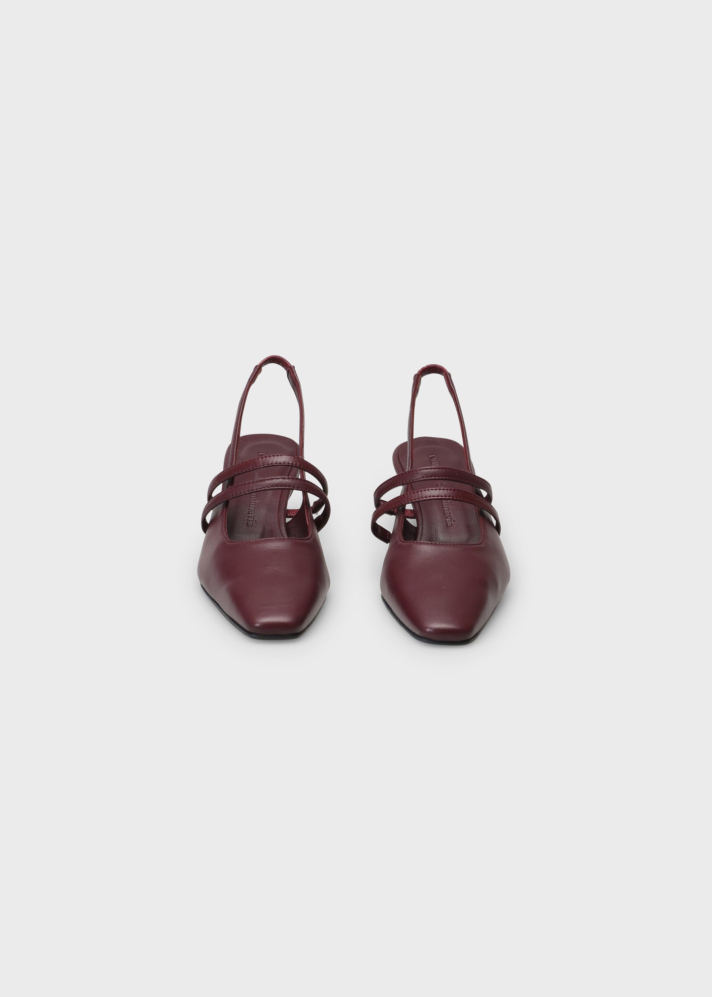 CAMILLA 004 BORDEAUX HEELS IN TROPEZ LEATHER