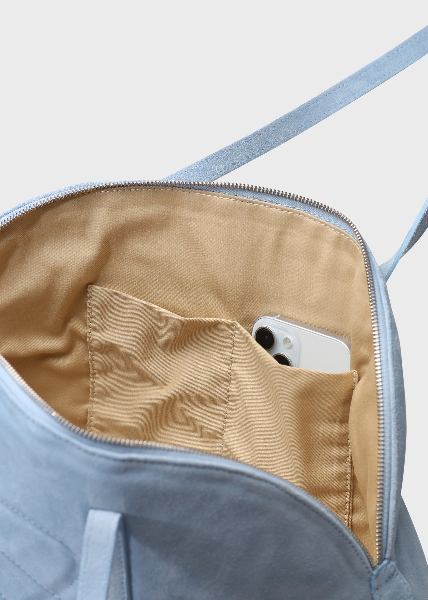 BOWLING 001 AVION BAG IN VELOUR LEATHER