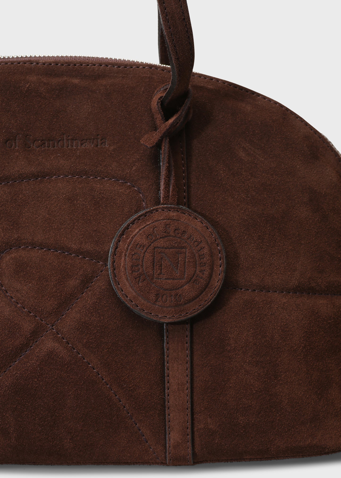 BOWLING 001 TMORO BAG IN VELOUR LEATHER
