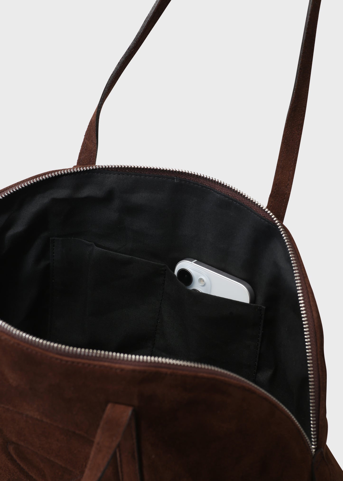 BOWLING 001 TMORO BAG IN VELOUR LEATHER