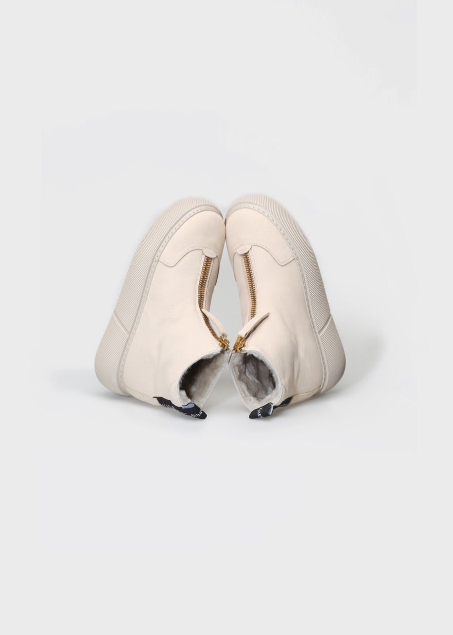 HEDDA 021 GESSO BOOT IN NUBUCK IDRO LEATHER