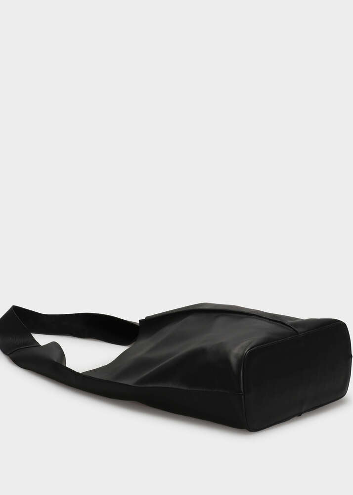 ADELE NERO BAG IN CAPRICORNO LEATHER