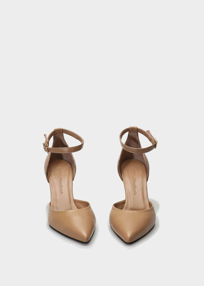 CHIELA 023 NATURAL TAN BOOTS IN TROPEZ LEATHER