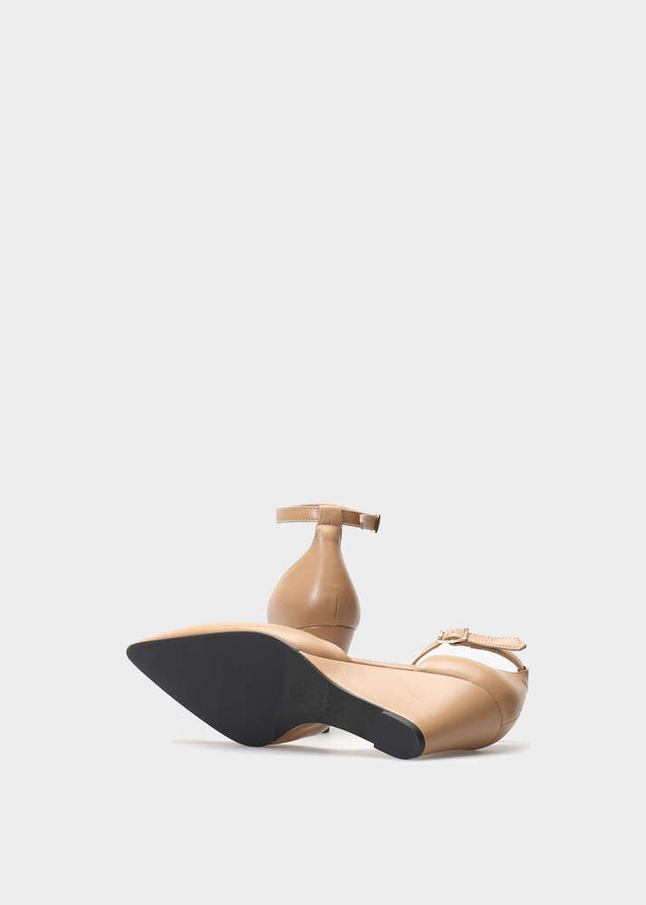 CHIELA 023 NATURAL TAN BOOTS IN TROPEZ LEATHER