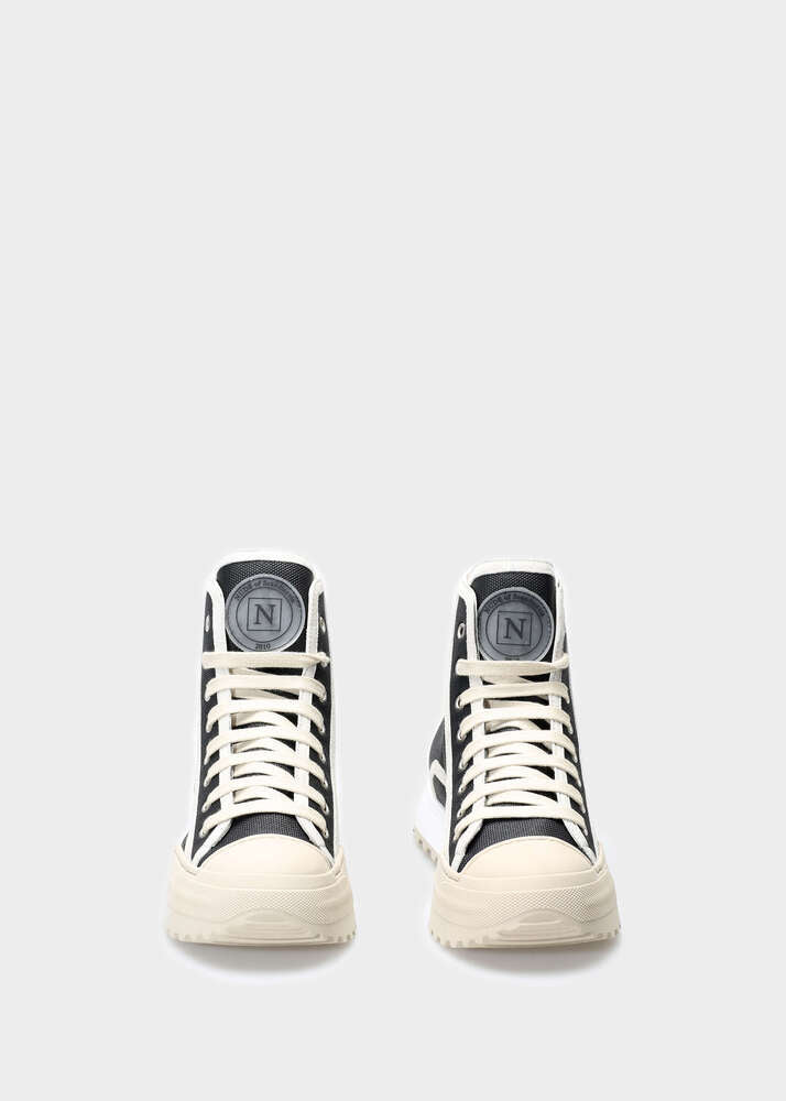 ELSA 002 NERO SNEAKERS IN TECHNO PANAMA