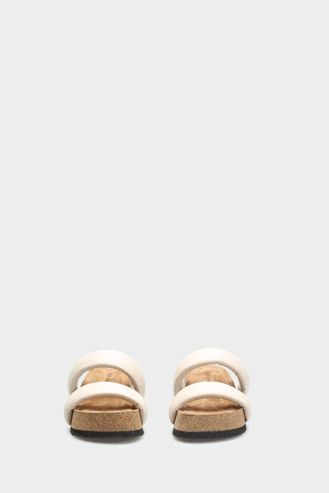 ELVIRA 002 CRUDO SANDAL IN TROPEZ LEATHER