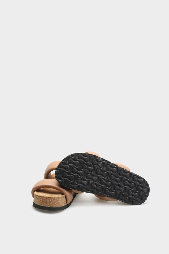 ELVIRA 002 NATURAL TAN SANDAL IN TROPEZ LEATHER