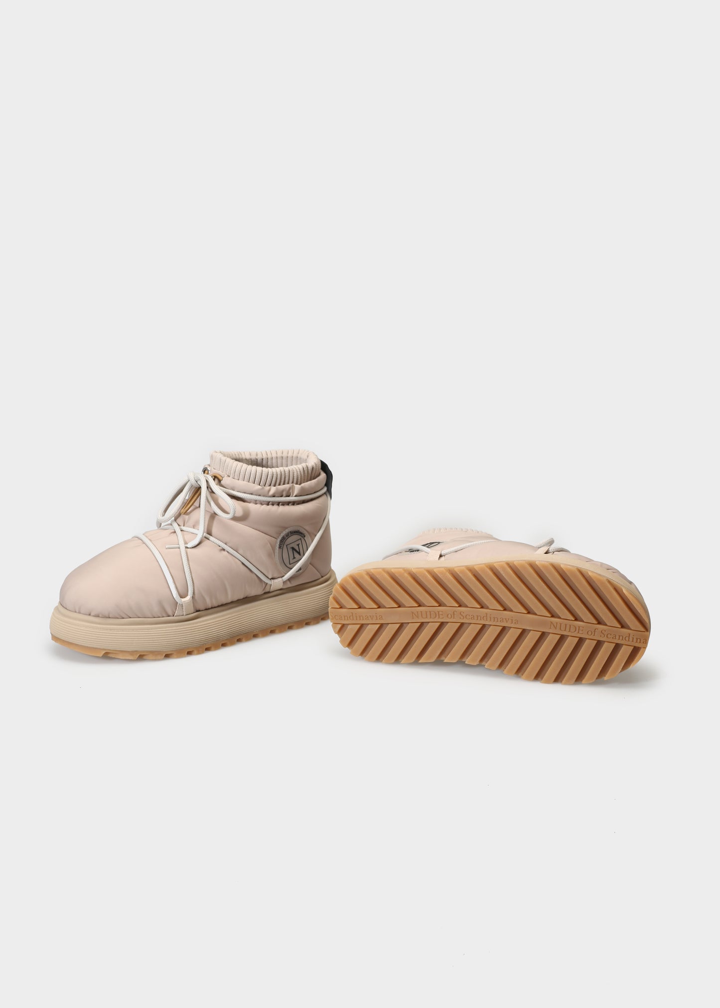FILIPPA 001 BEIGE BOOT IN TECH