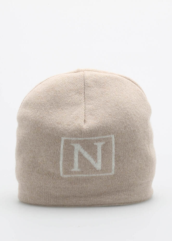JAMI CASHMERE BEIGE/PANNA BEANIE