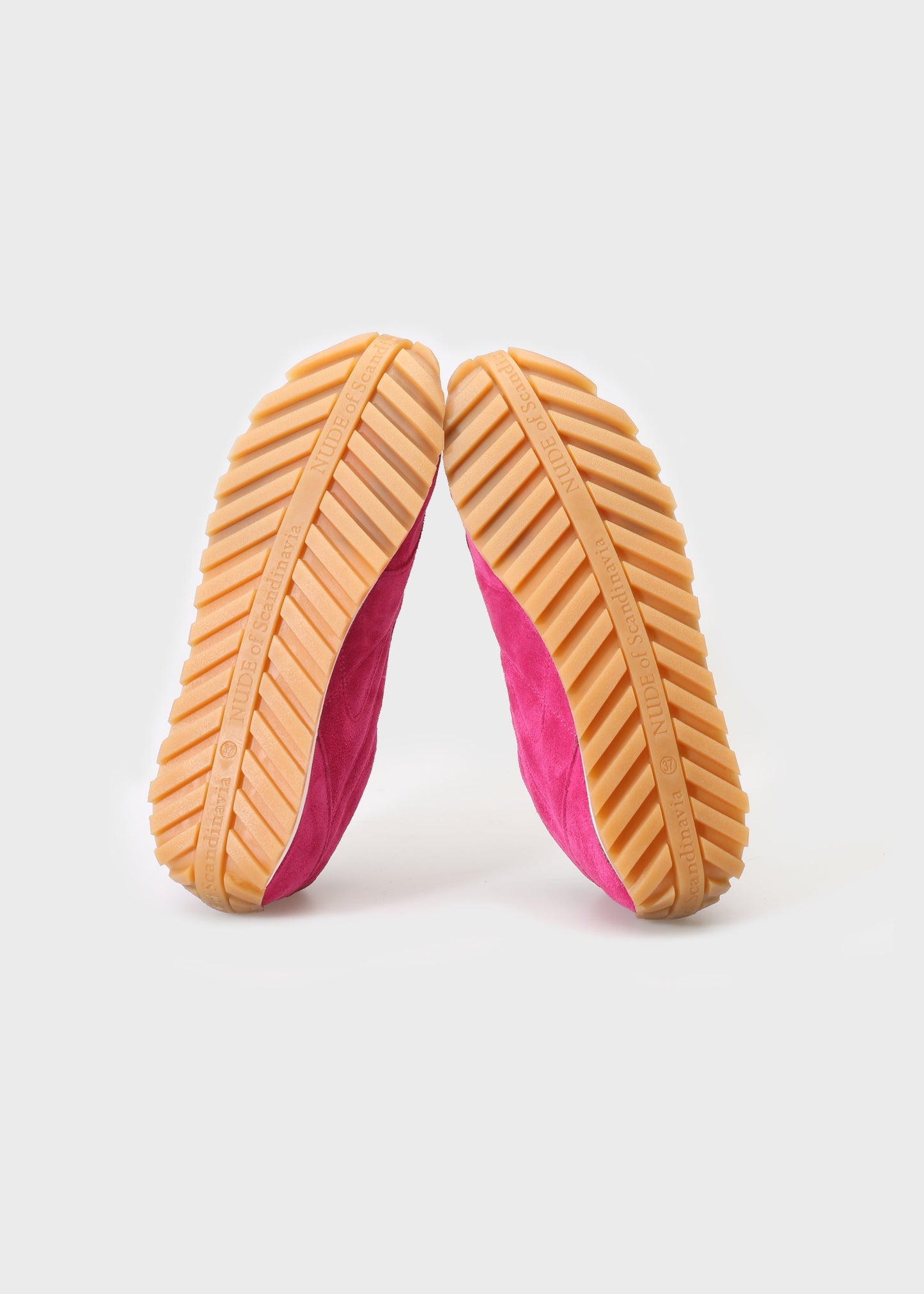 JENNY 001 PINK SNEAKER IN VELOUR LEATHER