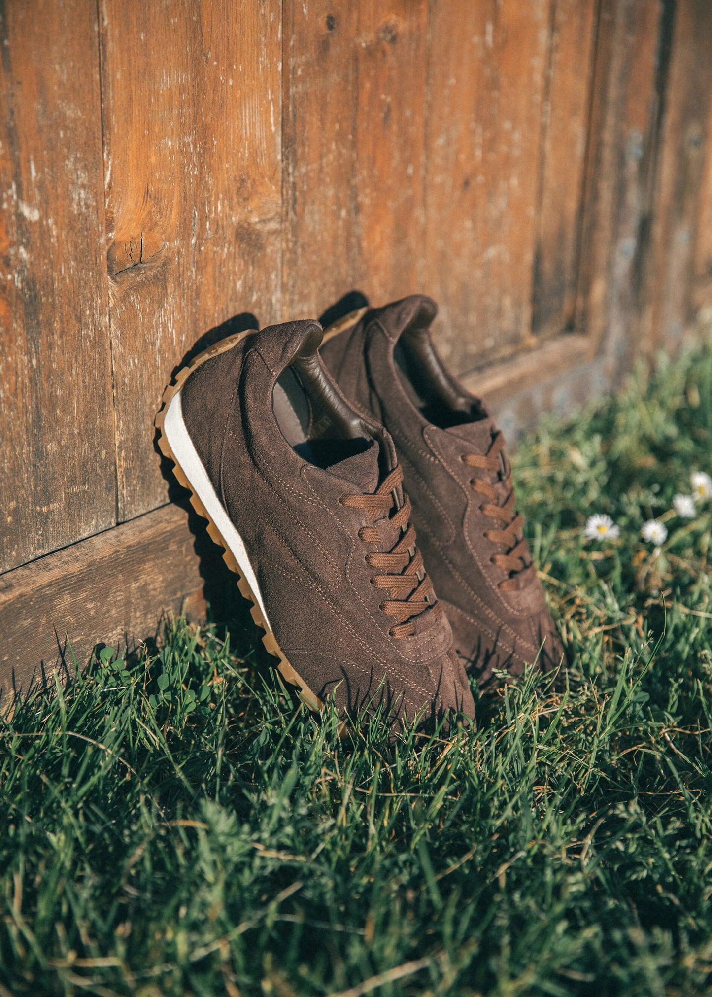 JENNY 001 T.MORO SNEAKER IN VELOUR LEATHER