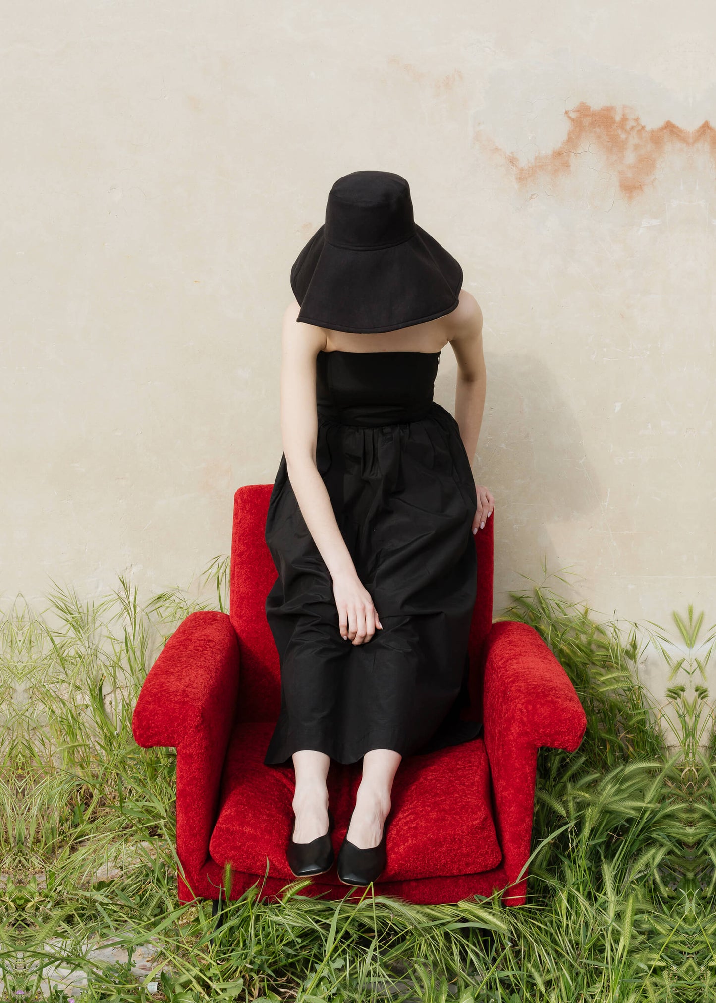 CHLOE 012 NERO BALLERINA IN TROPEZ LEATHER