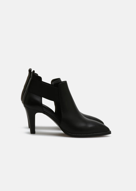TUVA 025 NERO HEEL IN CAPRICORNO LEATHER