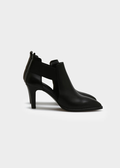 TUVA 025 NERO HEEL IN CAPRICORNO LEATHER