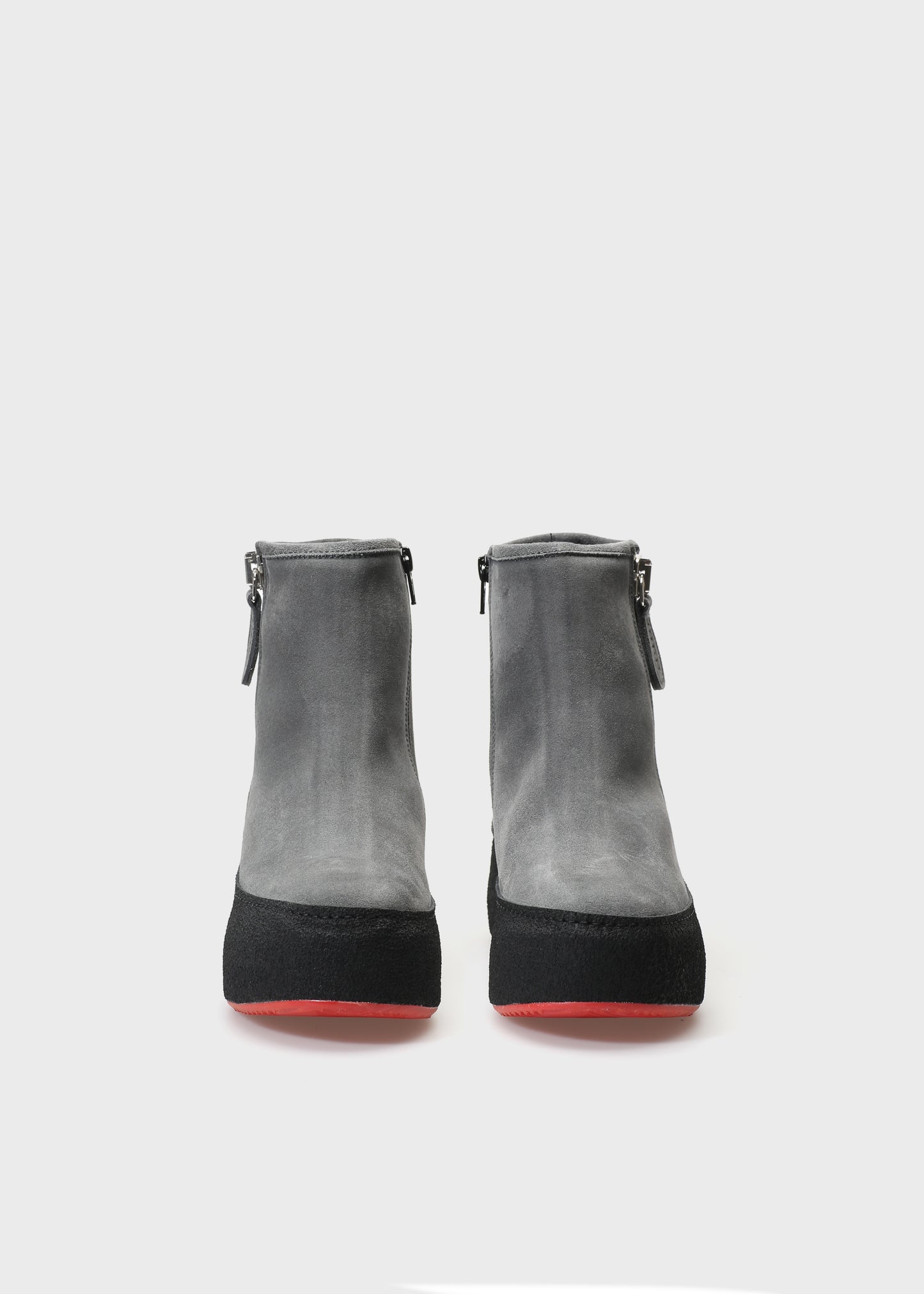 WINTER 002 VELOUR IDRO ANTRACITE / RED SOLE