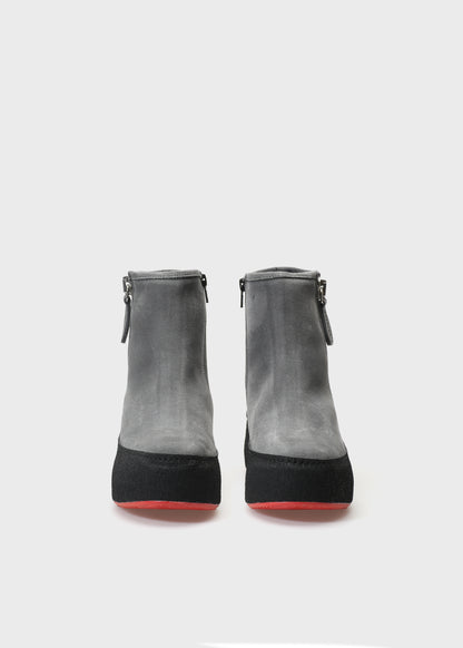 WINTER 002 VELOUR IDRO ANTRACITE / RED SOLE