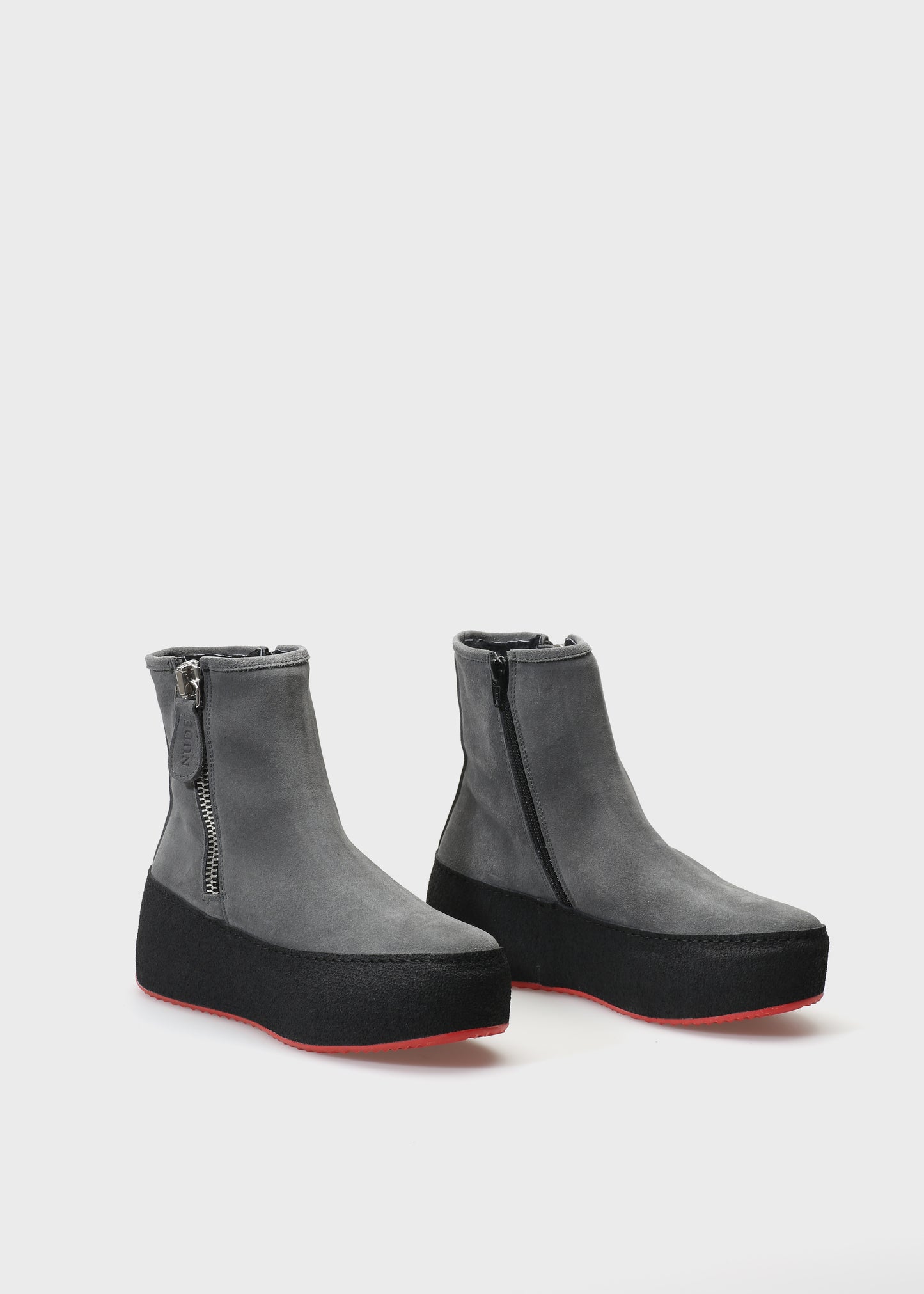 WINTER 002 VELOUR IDRO ANTRACITE / RED SOLE