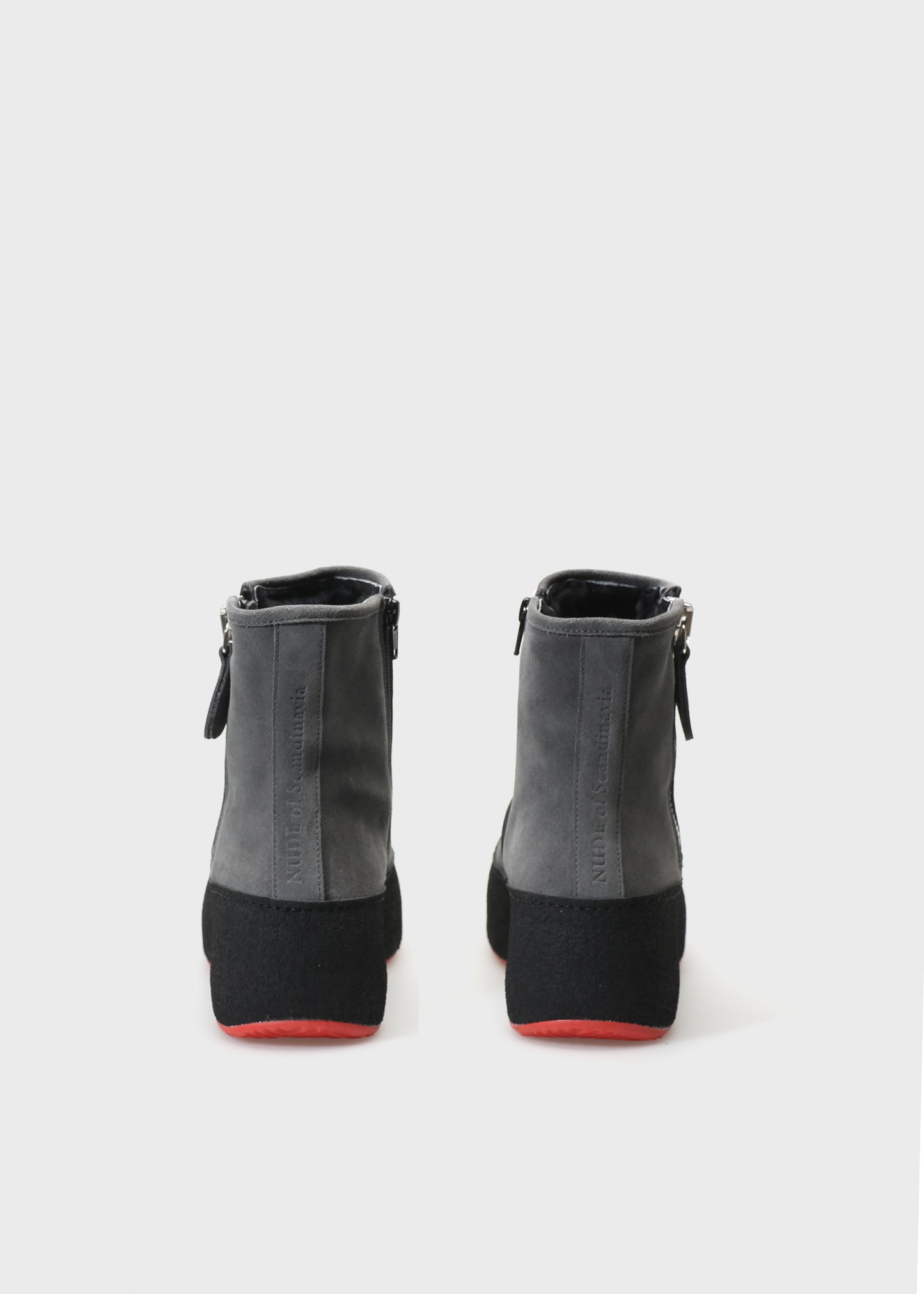 WINTER 002 VELOUR IDRO ANTRACITE / RED SOLE