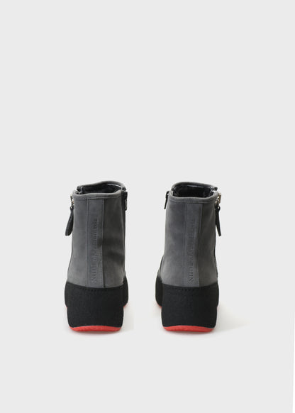 WINTER 002 VELOUR IDRO ANTRACITE / RED SOLE