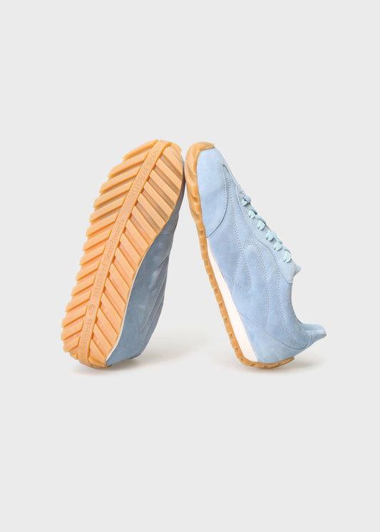 JENNY 001 AVION SNEAKER IN VELOUR LEATHER