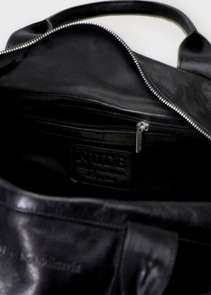 WEEKEND 001 NERO BAG IN SARATOGA LEATHER