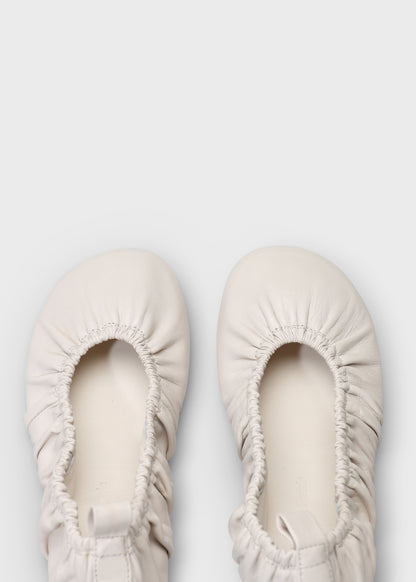 SAGA 001 CRUDO BALLET FLAT IN TROPEZ LEATHER