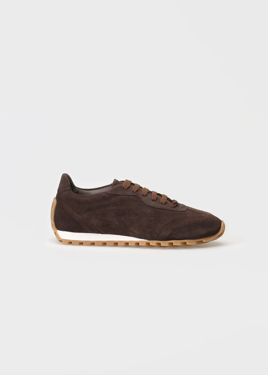 JENNY 001 T.MORO SNEAKER IN VELOUR LEATHER
