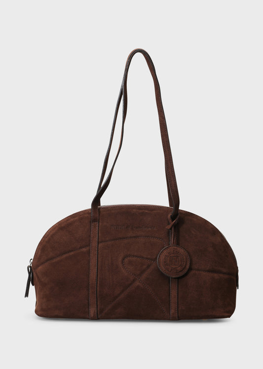 BOWLING 001 TMORO BAG IN VELOUR LEATHER
