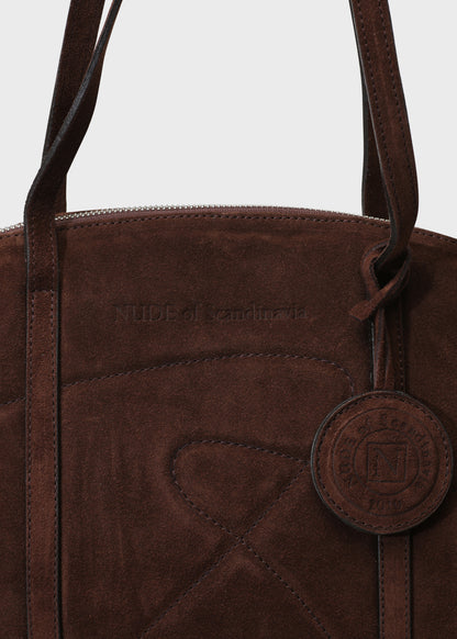 BOWLING 001 TMORO BAG IN VELOUR LEATHER