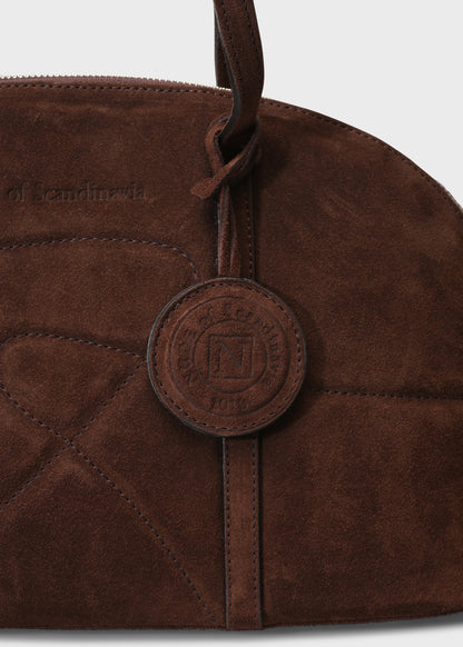 BOWLING 001 TMORO BAG IN VELOUR LEATHER