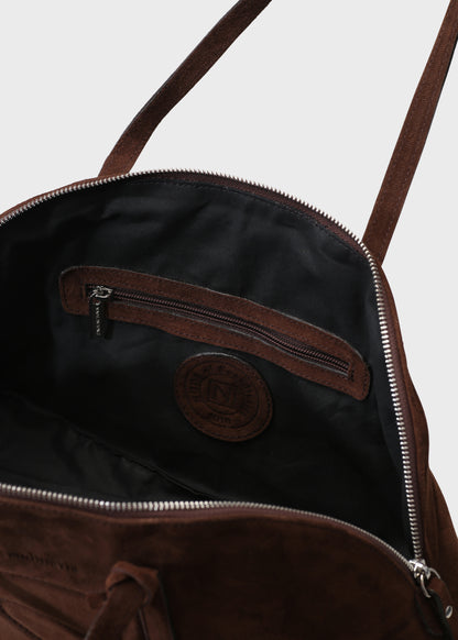BOWLING 001 TMORO BAG IN VELOUR LEATHER