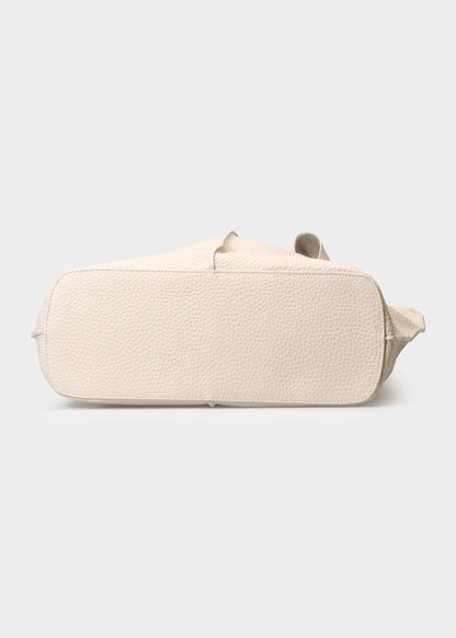 ADELE LATTE BAG IN CAPRICORNO LEATHER