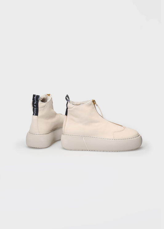 HEDDA 021 GESSO BOOT IN NUBUCK IDRO LEATHER