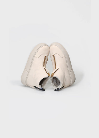 HEDDA 021 GESSO BOOT IN NUBUCK IDRO LEATHER