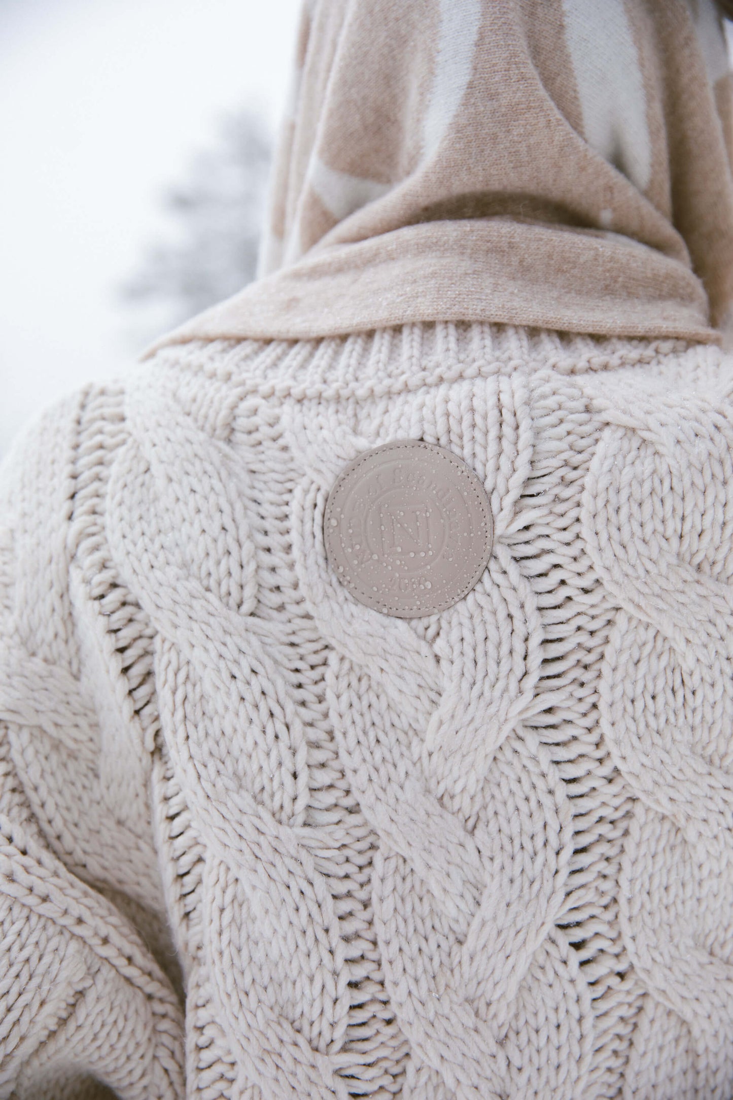 STICKAT 001 GESSO KNITTED SWEATER