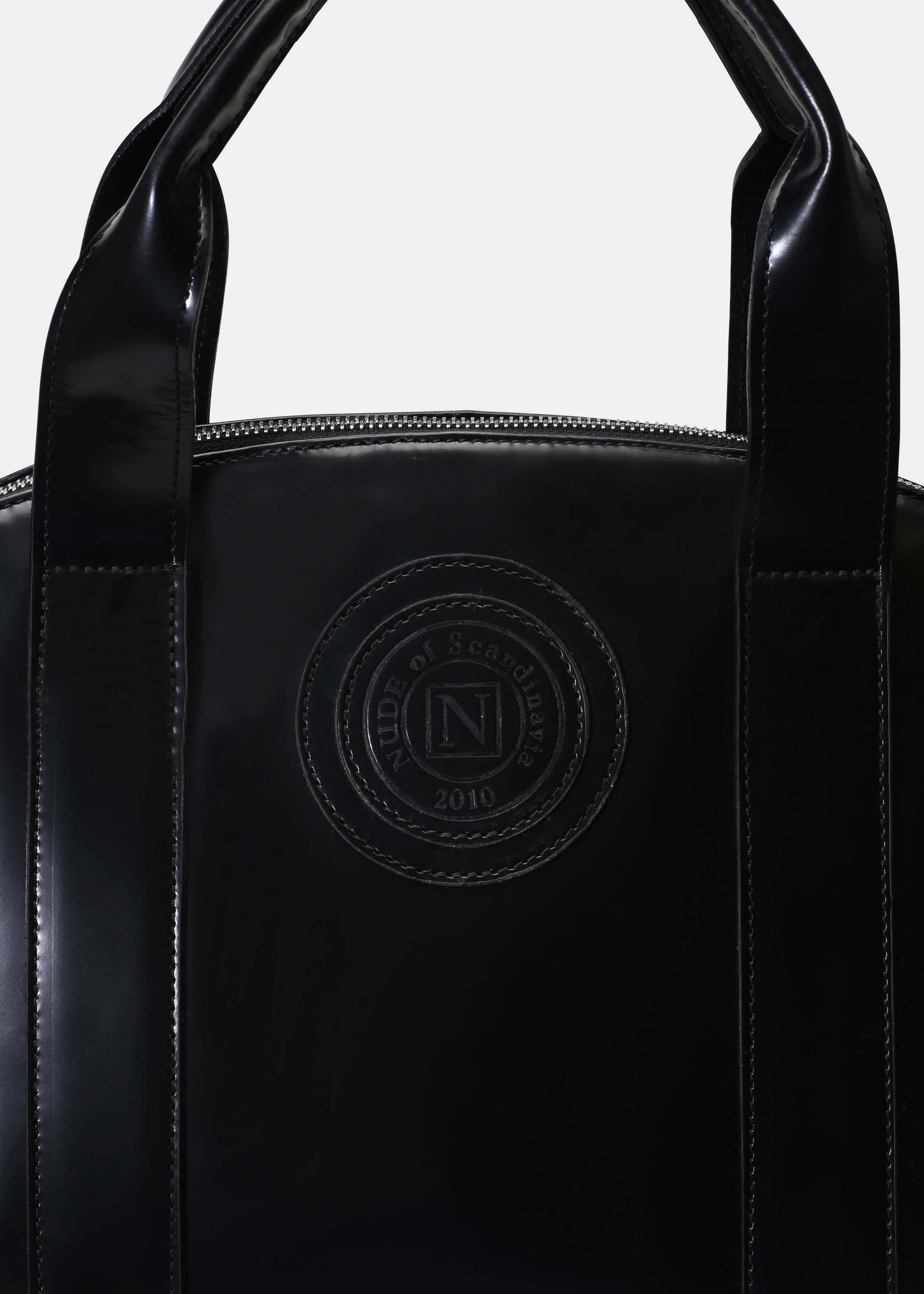 BOWLING 002 NERO BAG IN LEATHER ABRASIVATO