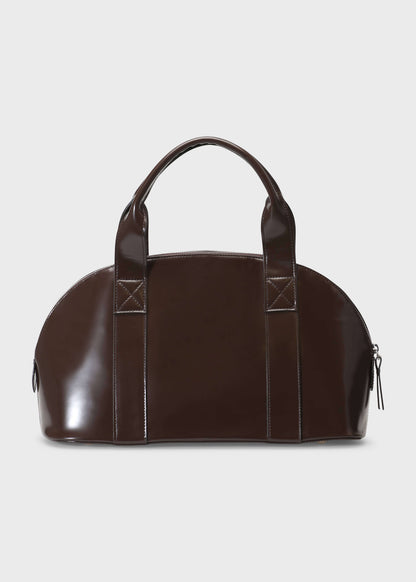 BOWLING 002 T.MORO BAG IN LEATHER ABRASIVATO