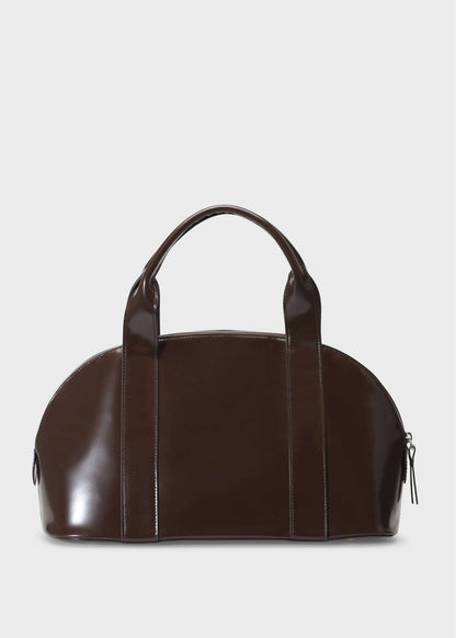 BOWLING 002 T.MORO BAG IN LEATHER ABRASIVATO