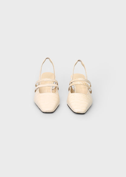 CAMILLA 004 PANNA HEELS IN COCCO BABY LEATHER