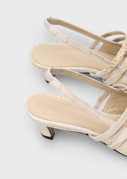 CAMILLA 004 PANNA HEELS IN COCCO BABY LEATHER