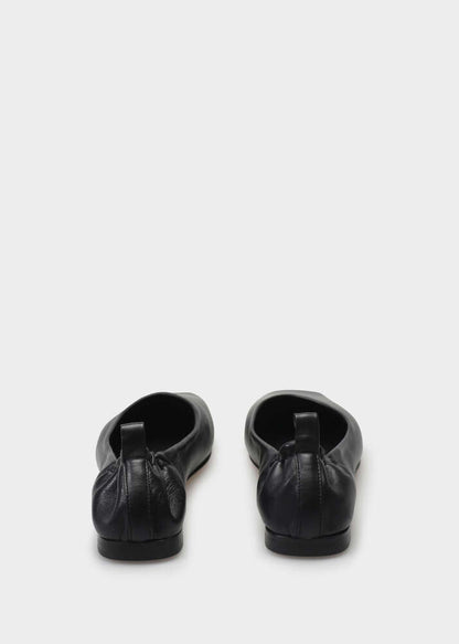 CHLOE 002 NERO BALLERNA IN TROPEZ LEATHER