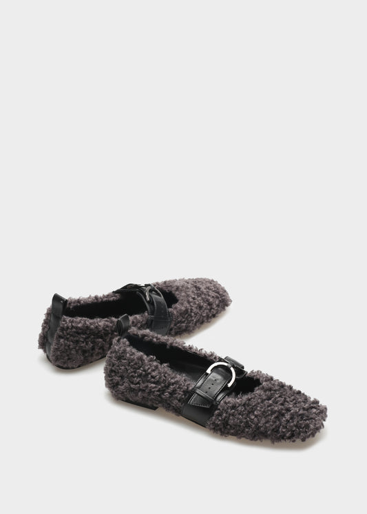 CHLOE 017 NEW ASTRAKAN OFF BLK