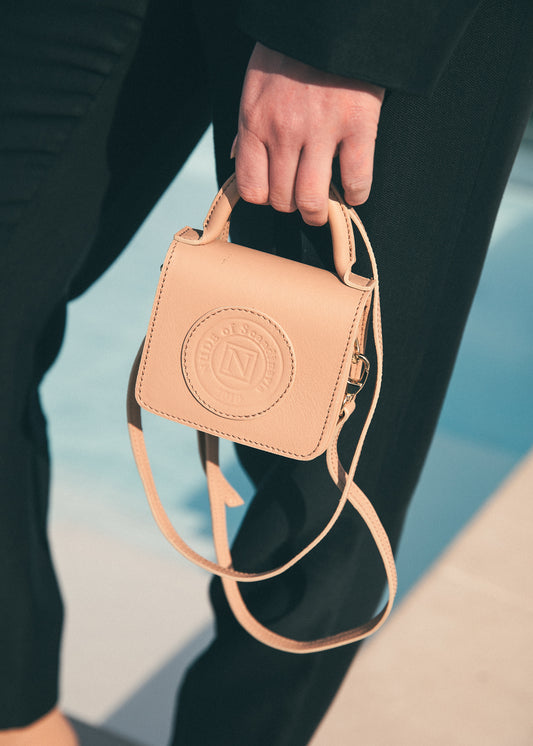 DOLLINA NUDE BAG IN CAPRICORNO LEATHER
