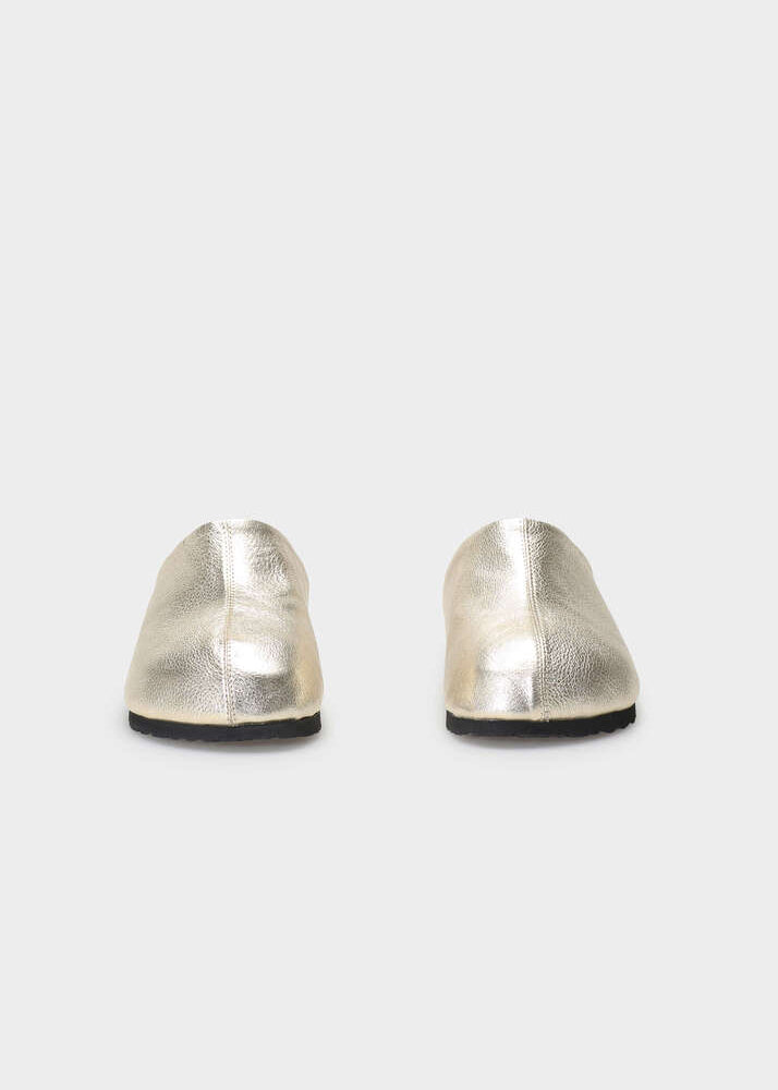 ELVIRA 004 PLATINO SANDAL IN BOGOTA LEATHER