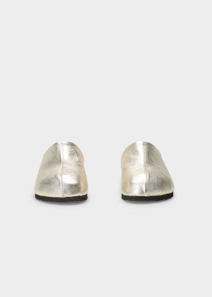 ELVIRA 004 PLATINO SANDAL IN BOGOTA LEATHER